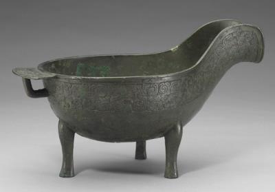 图片[2]-Yi pouring vessel with coiling kui-dragon pattern, Spring and Autumn period (770-476 BCE)-China Archive